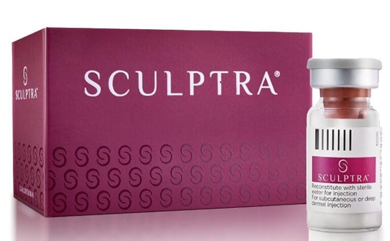 Sculptra Product Vial & Box