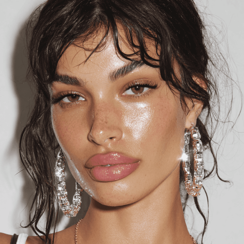 Portrait of a Woman's Face to show her facial treatments