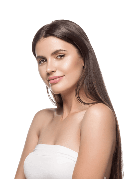 Woman at a med spa treatment Woman at a med spa treatment